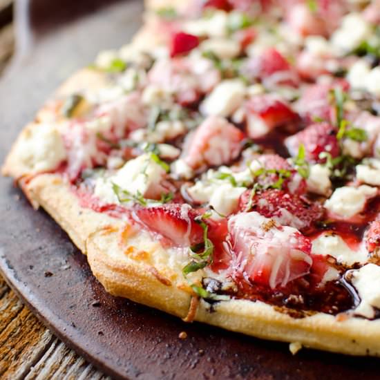 Strawberry & Goat Cheese Pizza