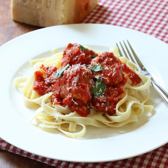 Italian Chicken Meatballs