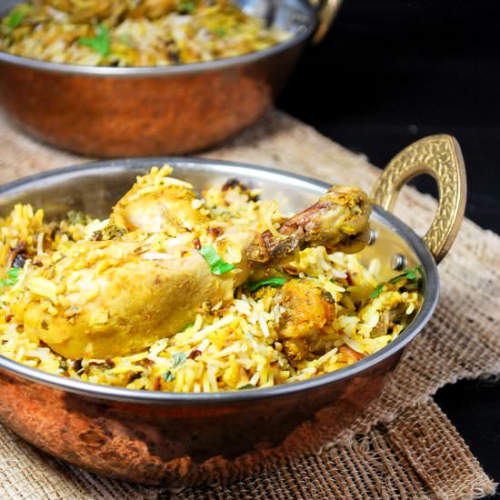 Restaurant Style Chicken Biryani