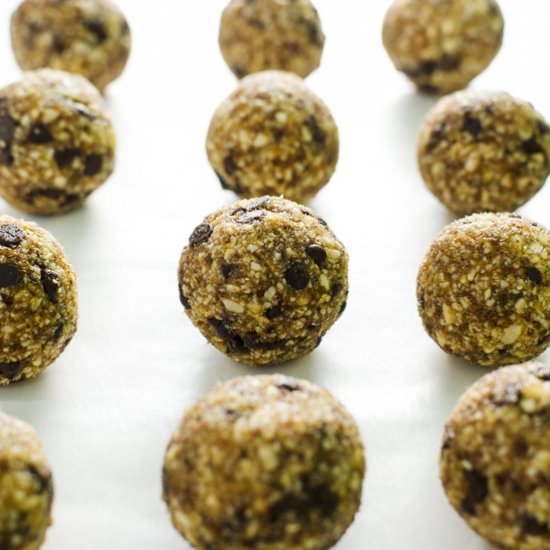 Cookie Dough Energy Bites