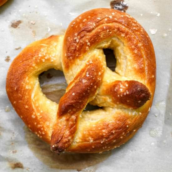 Homemade Soft Pretzels