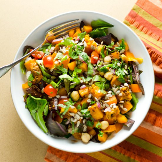 Sweet Potato Green Salad