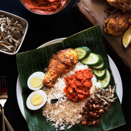 Nasi Lemak & Mamak Fried Chicken