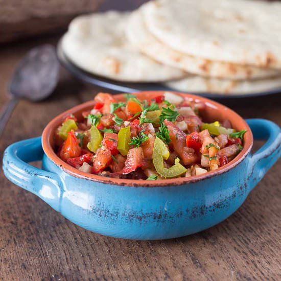 Ezme: Turkish Tomato & Pepper Salsa