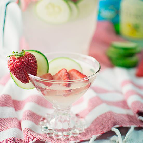 Strawberry Cucumber Refresher