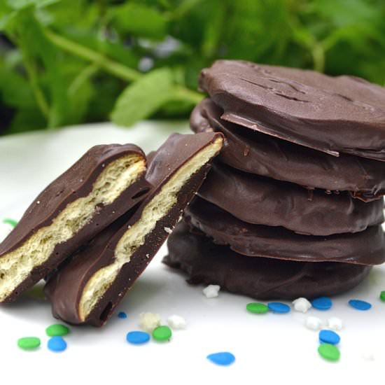 Copycat Thin Mint Cookies