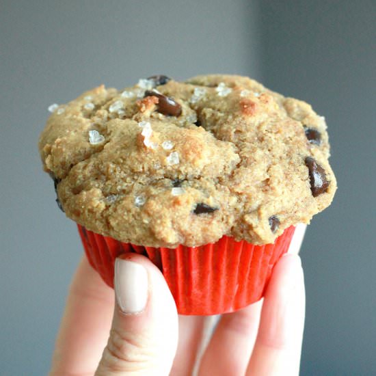 The Ultimate Chocolate Chip Muffin