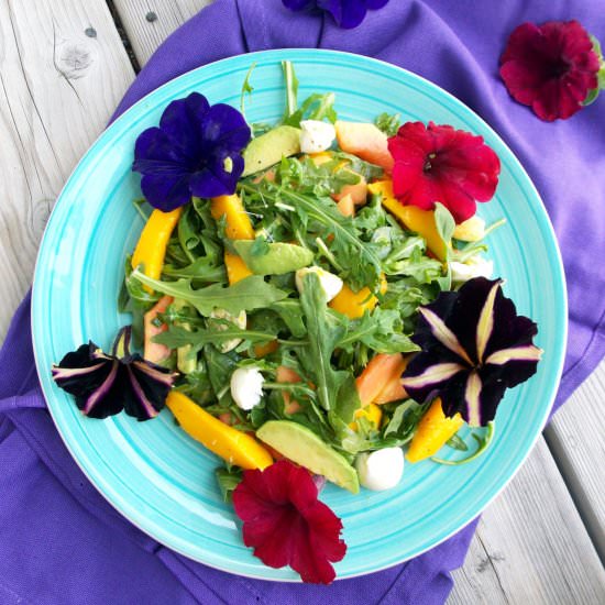 Mango, Papaya and Avocado Salad