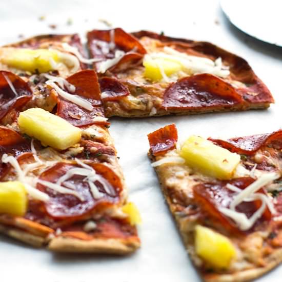Whole Wheat Pita Pizza
