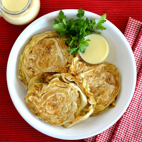 Roasted Cabbage Steaks