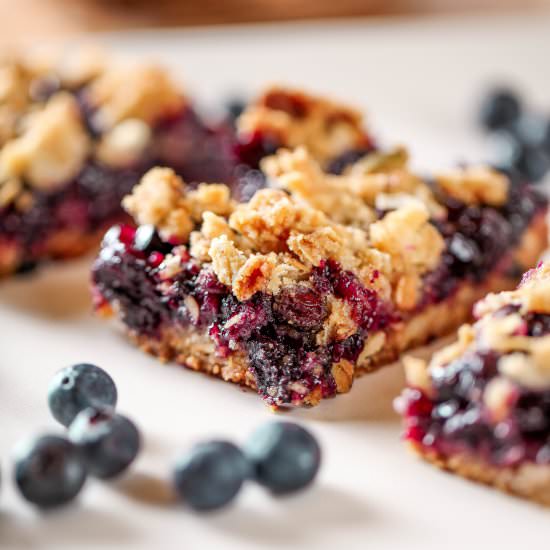 Blueberry Crumb Bars