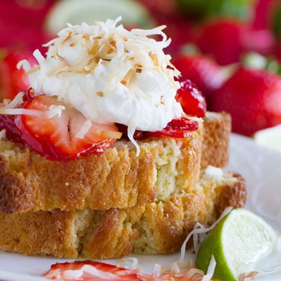 Strawberry Lime Shortcakes