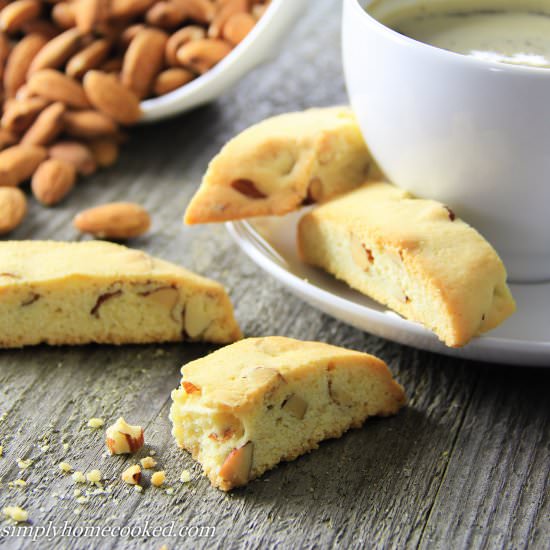 Mini Almond Biscotti