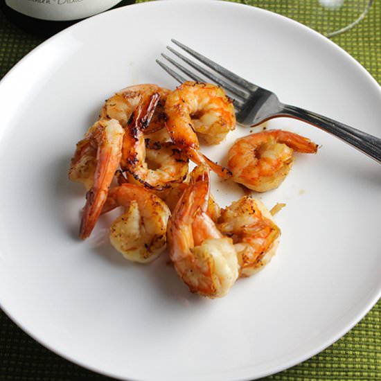Simple Grilled Shrimp