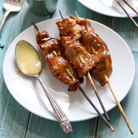 Chicken Teriyaki Skewers