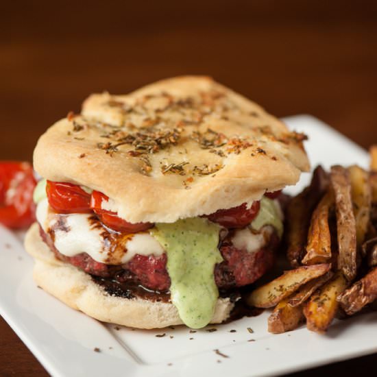 Caprese Burgers