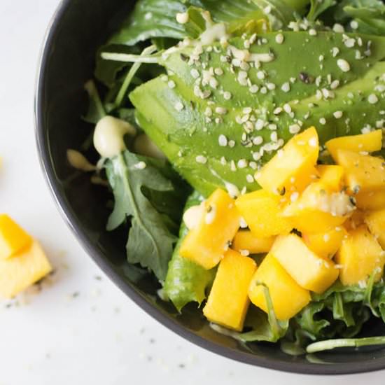 Creamy Mango Salad