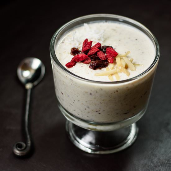 Fancy Breakfast Oats in Kefir