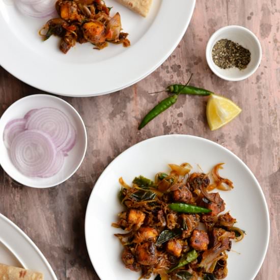 Paneer Pepper Fry