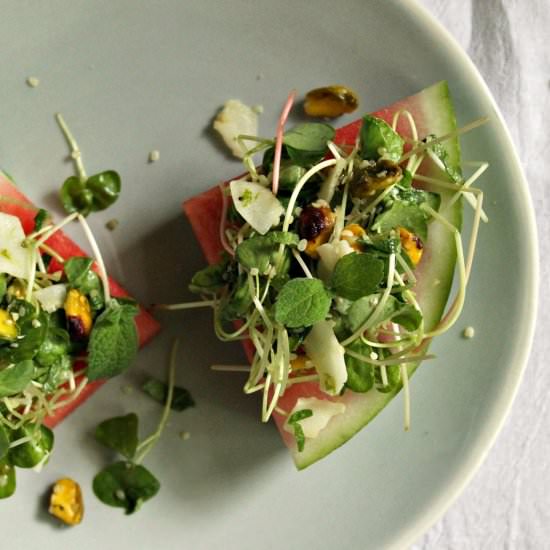 Watermelon Wedge Salad