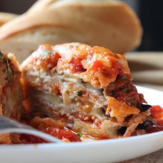 Authentic Eggplant Parmigiana