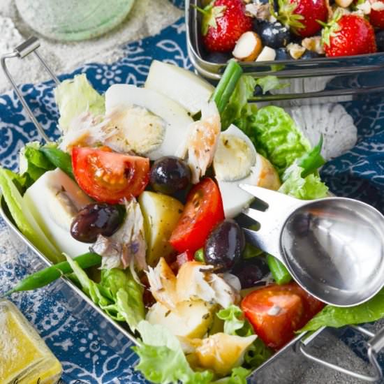 Salad Nicoise With Smoked Mackerel