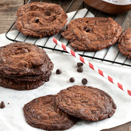 Nutella and Chocolate Chip Wafers