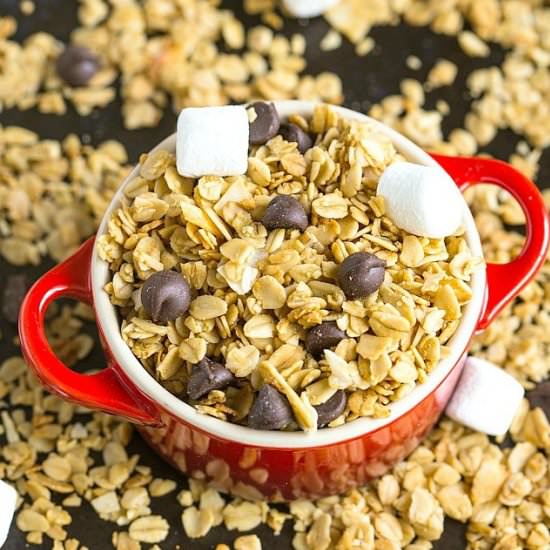 Campfire S’mores Granola