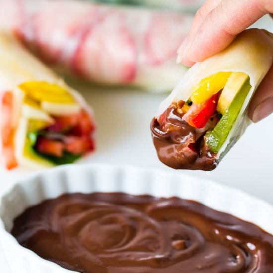 Fruit Spring Rolls