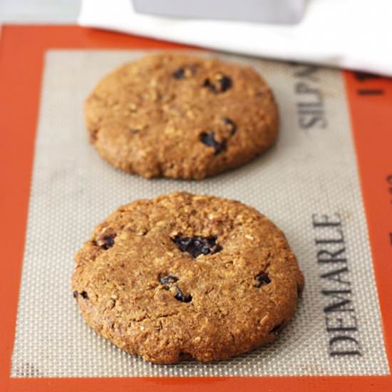 Soft Oatmeal Raisin Cookies for Two