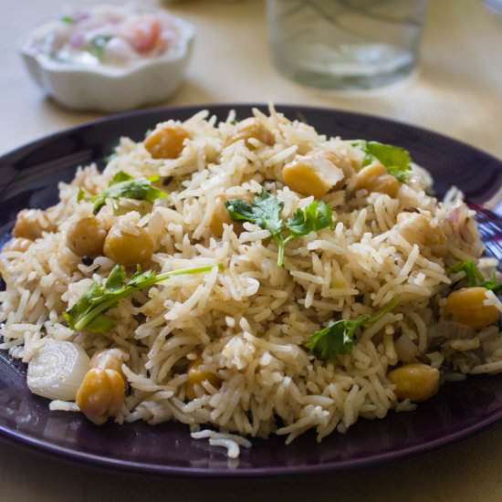 Channa Pulao
