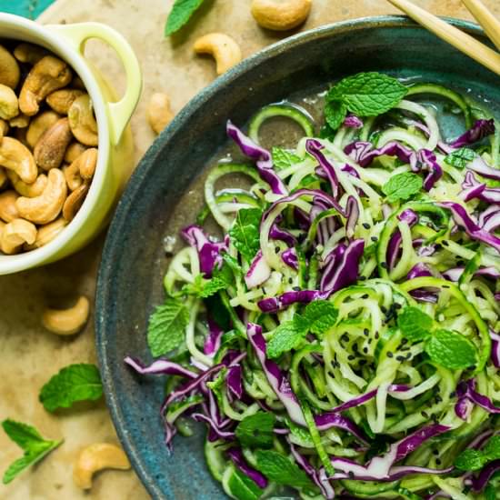 Cucumber Noodle Salad