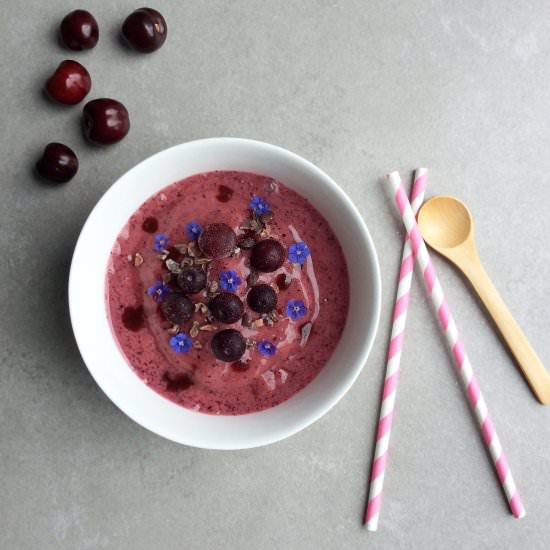 Blueberry Baobab Summer Slushie