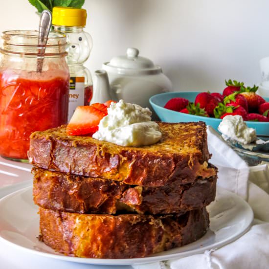 Summer Brioche French Toast