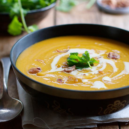 Thai Coconut Pumpkin Soup