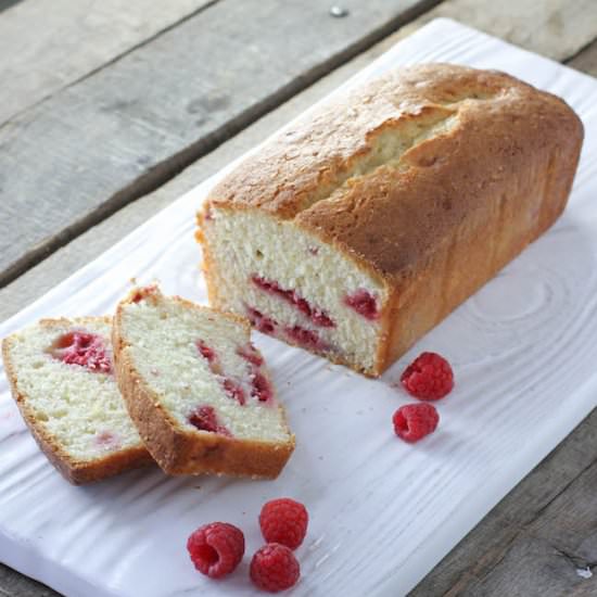 Raspberry Pound Cake