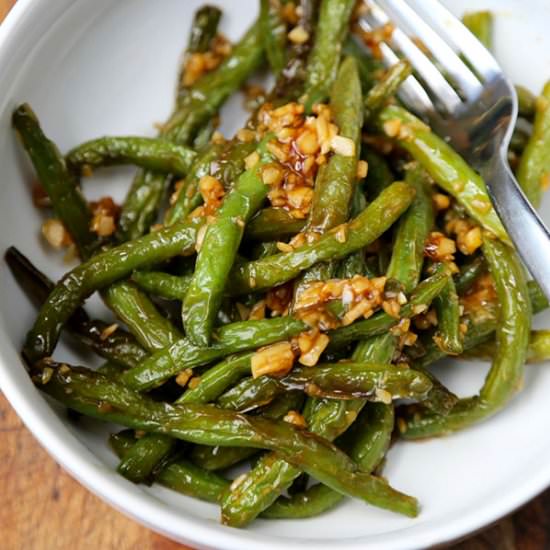 Dry-Fried Green Beans