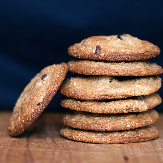 Cashew Chocolate Chip Cookies