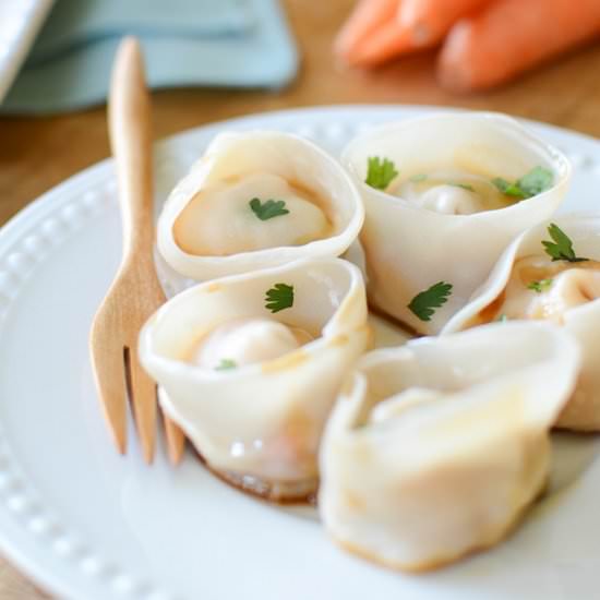 Turkey & Vegetable Potstickers