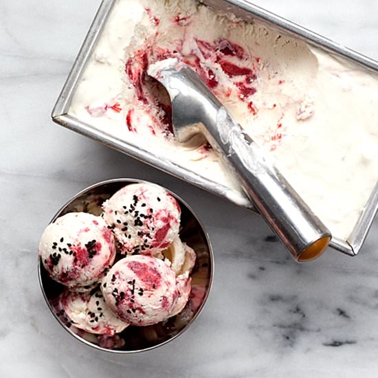 Strawberry Semifreddo