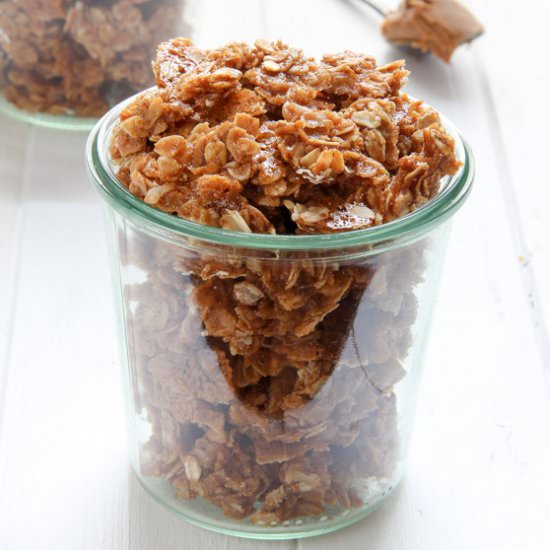 Biscoff granola