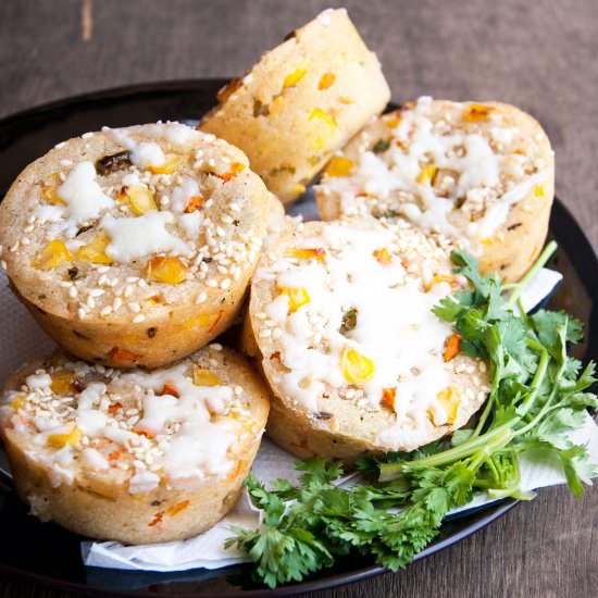 Semolina Savory Muffins