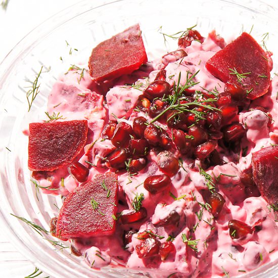 Pomegranate & Beet Salad