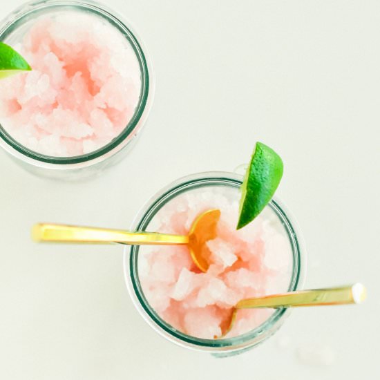 Raspberry Lemonade Granita