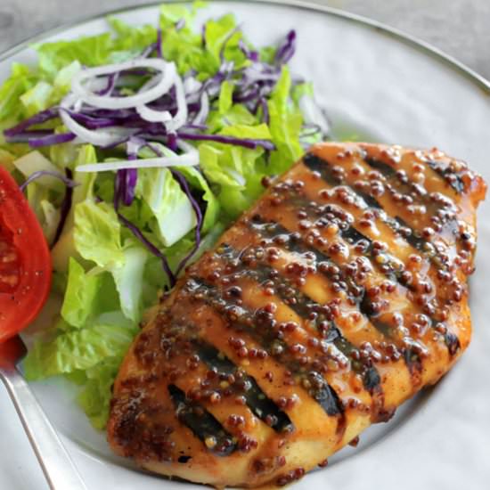 Grilled Honey Mustard Chicken