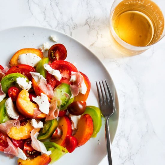 Heirloom Tomato & Nectarine Salad