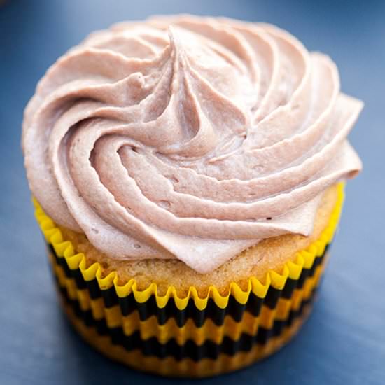 Banana Nutella Cupcakes