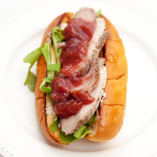 Roasted Pork Loin Sandwich
