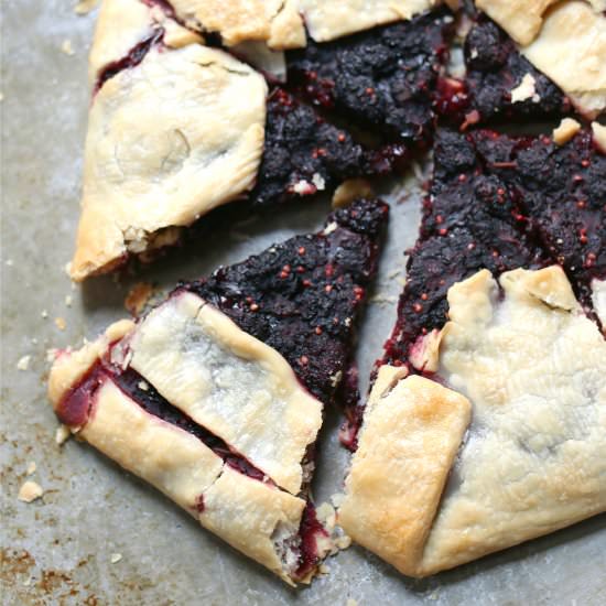 Mulberry Galette Tart