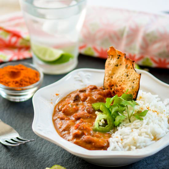 Slow Cooker Beans Curry